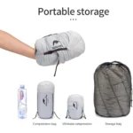 Saco de dormir envolver Naturehike Caqui-L - Imagen 4