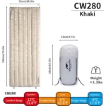 Saco de dormir envolver Caqui Naturehike - Imagen 2