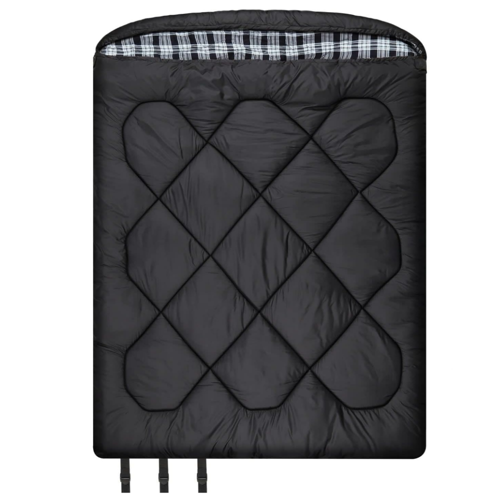 gdfsdg11231 Mcota Doble Blanco / negro Saco de dormir - Imagen 1