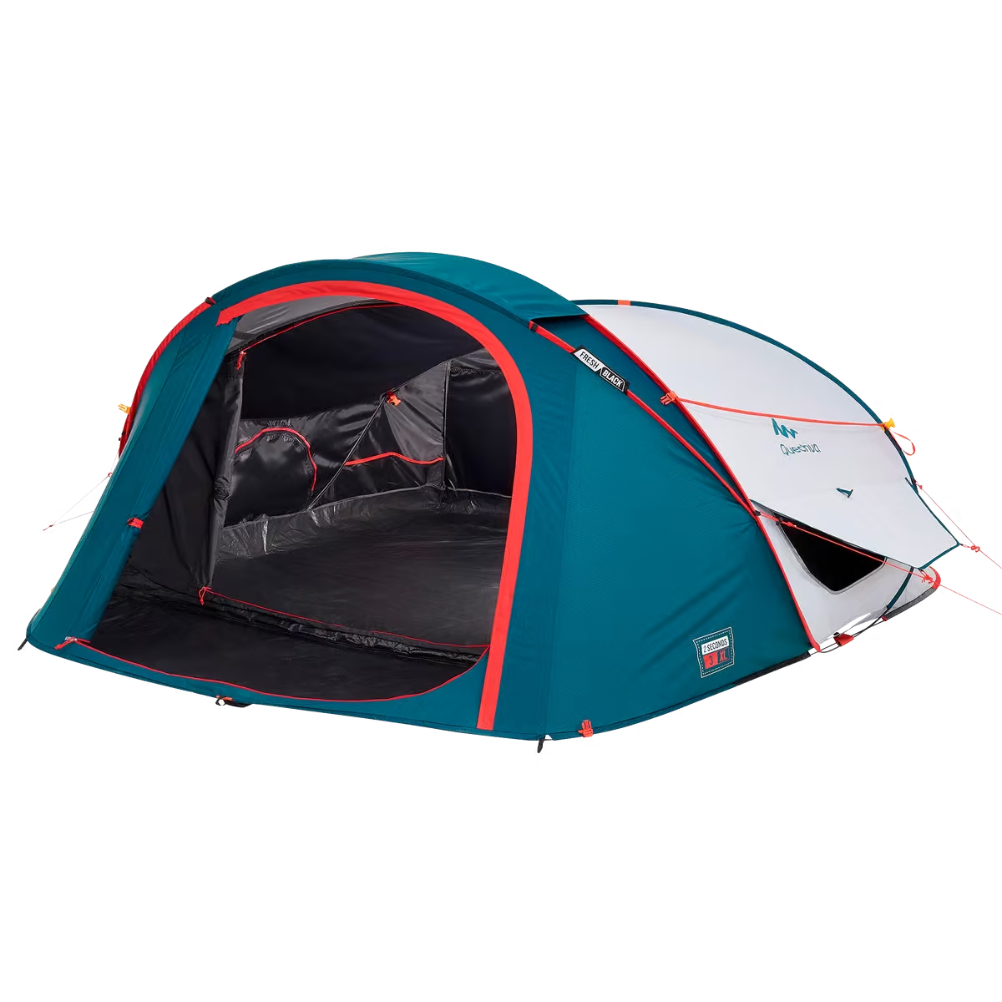 1 Tienda de campaña Quechua 2 Segundos XL Azul Blanco 3 Personas - Imagen 1