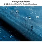 JCSRYD Tienda de campaña Toldo para coche SUV 4 Personas - Imagen 5