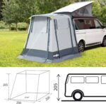 Tienda de campaña VW T5/T6 2 Personas Comet Brunner - Imagen 5