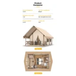 Tienda de campaña 4 Personas SL-S3 CHENEVERT - Imagen 3