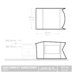 Avance Van Connect Air hinchable 6 Personas Quechua - Imagen 20