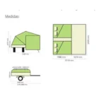 Remolque tienda Ten-Cate Comanche Montana Greyline 4 Personas - Imagen 2