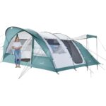 Tienda de Campaña Túnel Verde Egersund 7 Skandika