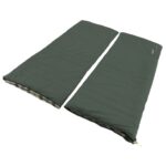 Saco de Dormir Rectangular Double Lux Camper Verde Outwell - Imagen 2