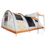 Tienda de Campaña Túnel 6 Personas Blanco Skandika Gotland