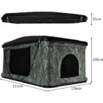 Tienda de Techo para Coche Camuflaje 2-3 Personas Monster Shop - Imagen 5