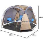 Tienda de Campaña Shadow Shelter 3 Personas Marrón/Gris Columbus - Imagen 3