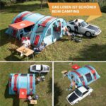 Tienda de Campaña Túnel Skandika Gotland Azul 6 Personas - Imagen 3