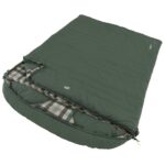 Saco de Dormir Rectangular Double Lux Camper Verde Outwell