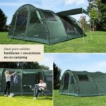 Tienda de Campaña Túnel Skandika Gotland Verde 6 Personas - Imagen 3