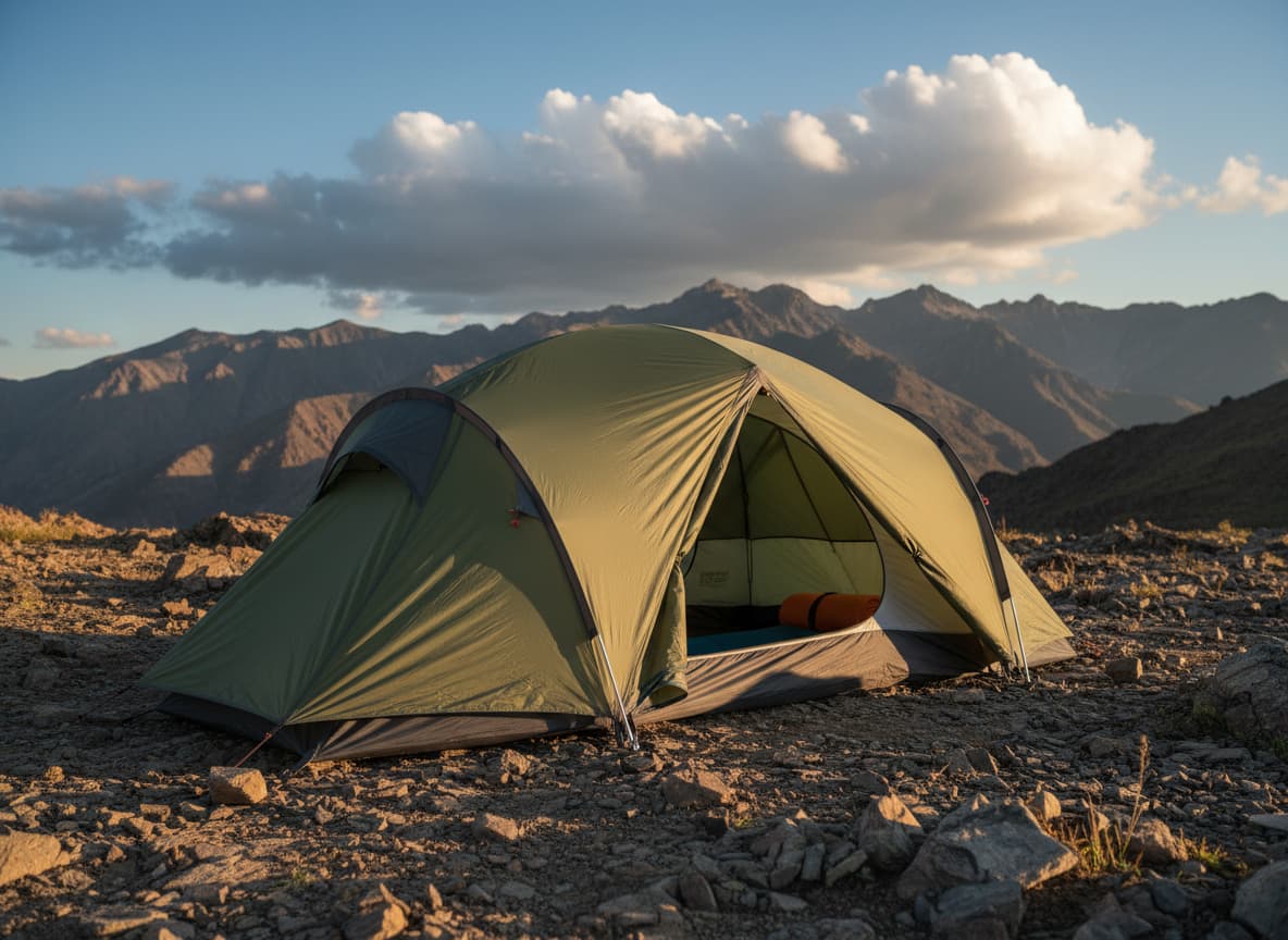 Tiendas de campaña para acampada y senderismo