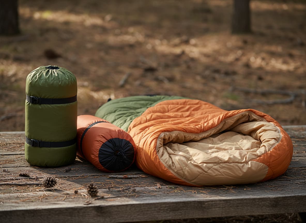 Sacos de dormir para acampada y senderismo