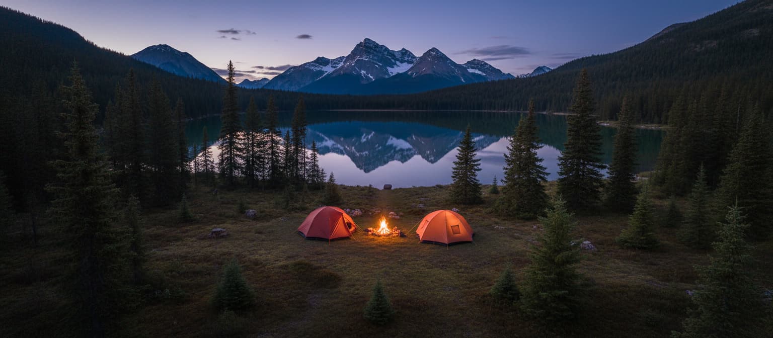 Equipamiento para acampada y actividades al aire libre
