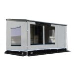 cerramiento para toldo Obelink Queen 430 gris 300D 215 - 280 cm 13.5 kg