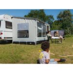 cerramiento para toldo Obelink Queen 430 gris 300D 215 - 280 cm 13.5 kg - Imagen 5