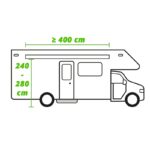 Obelink Monaco 320 Easy Air Connected avance hinchable gris 320 x 300 cm 26 kg 3000 mm - Imagen 8