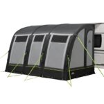 Obelink Viera 390 Easy Air avance hinchable 390 x 250 cm 3000 mm 25.2 kg gris - Imagen 7