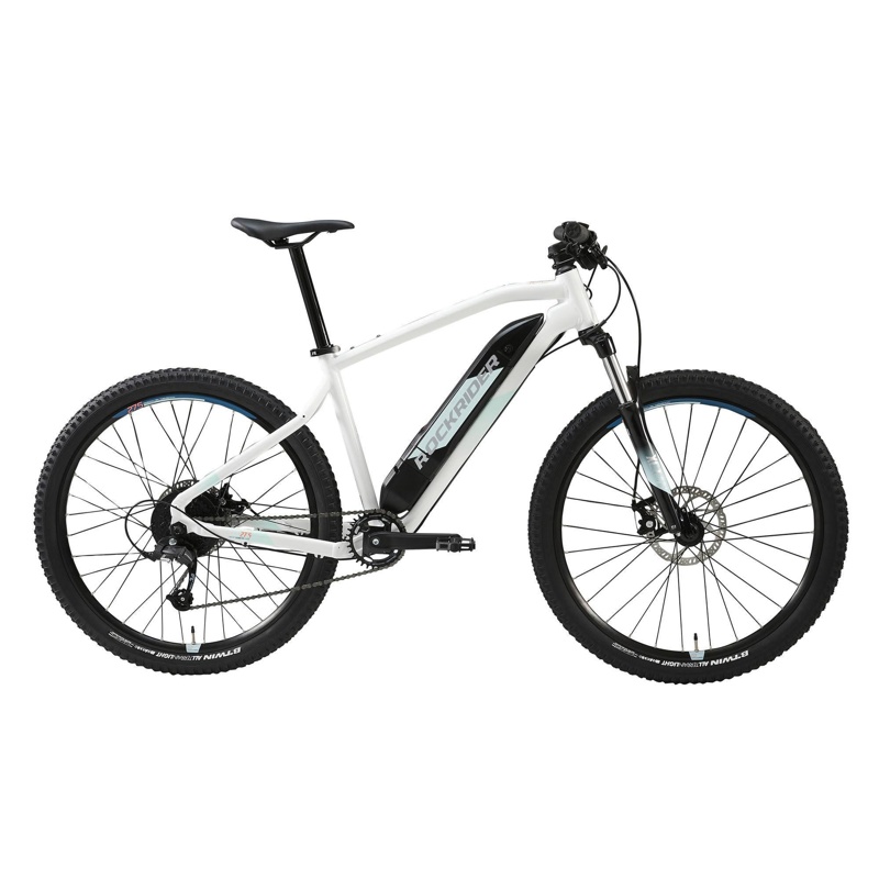 Bicicleta Eléctrica MTB Rockrider E-ST 100 380 Wh 27,5″